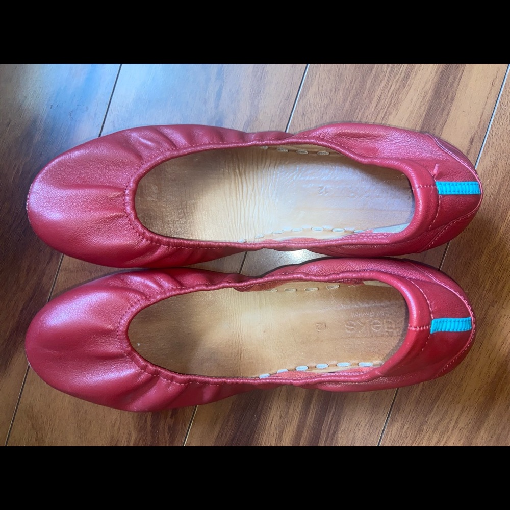 Tieks Cardinal Red size 12